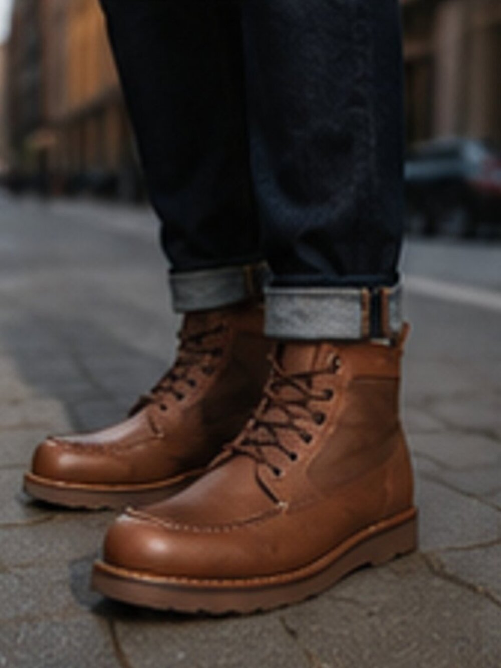 Tommy Hilfiger Lace-Up Boots Size 9 M